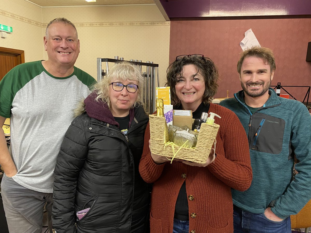 The band are excited for our Christmas Concert Sounds of Christmas on Saturday 2nd December, 7.30pm in St John’s Church Keswick.
The different sections of the band have been busy making hampers for raffle prizes!
The Troms and Perc have made a Pamper Hamper!