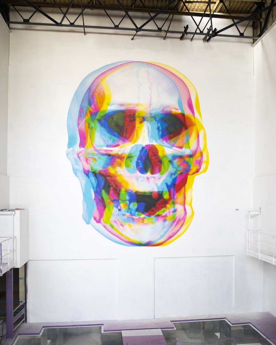 Departure I painted this mural in Lyon, France as part of the Peinture Fraiche festival. #mural #cmyk