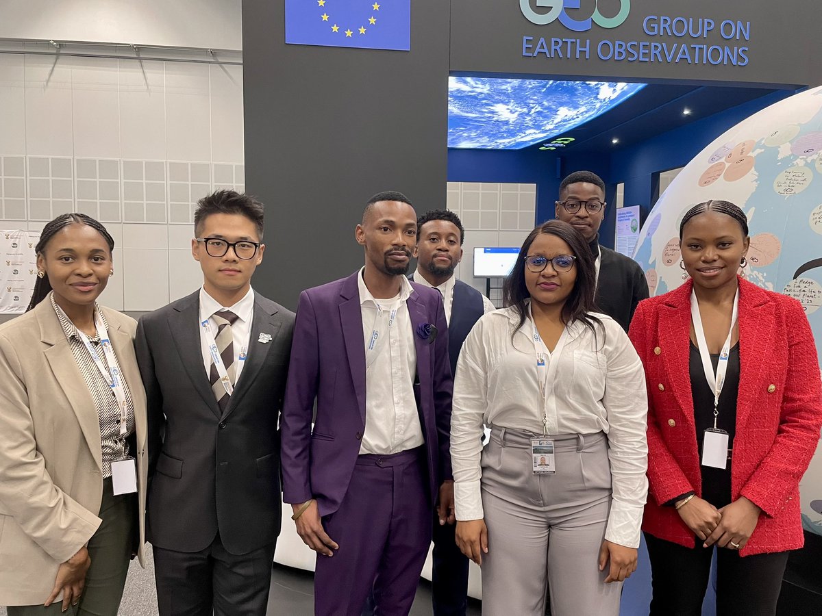 #sabcnews spoke to the youth representatives who presented their declaration at the 2023 GEO week and Ministerial summit. This is the first time in GEO history that the youth have an opportunity to deliver a declaration.