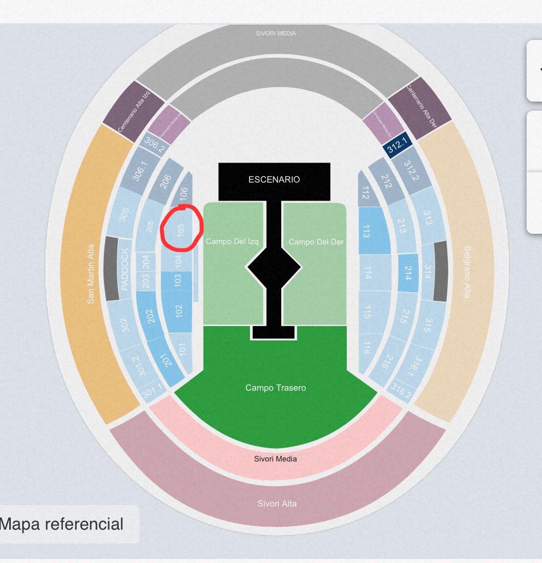 entradataylorS's tweet photo. VENDO ENTRAD PARA TAYLOR 10/11 mañana! !!Platea san martin inferior fila 10. Sector 105 pegado al escenario 200k c/u #TaylorSwiftArgentina #vendo !!! https://t.co/1E9OyaeiQh