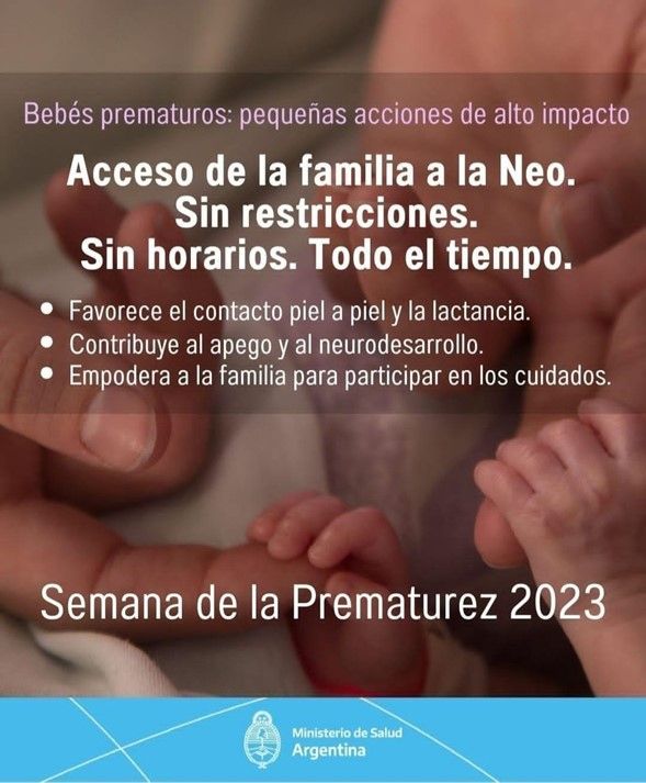 FUNDASAMIN's tweet photo. En el marco de la Semana de la Prematurez, se promueve el acceso de las familias en las UCIN en todo momento. Fomentamos la participación activa de la familia en el cuidado de los recién nacidos a través de la capacitación de profesionales de la salud en cuidado humanizado. https://t.co/t9NpY1ZU8L