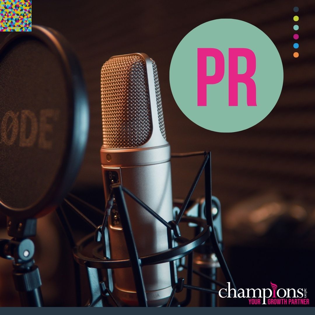 PR is vital for boosting your business's reputation & success. Our experienced team is ready to work with you on PR campaigns that match your business goals. Get in touch today & let us craft a winning PR strategy just for your business: bit.ly/45pFaiK #ChampionsUK