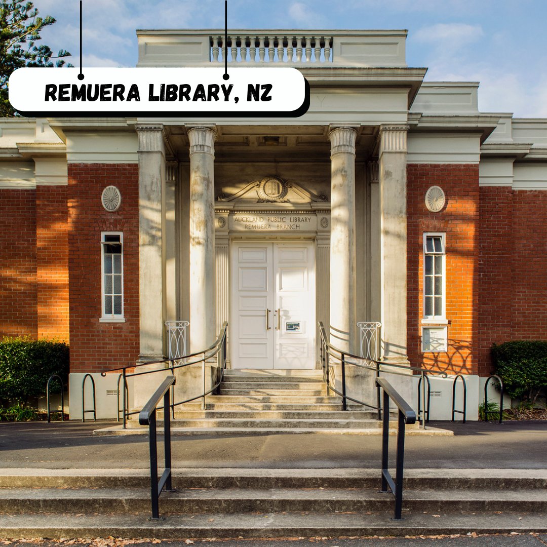 AuroraImprint's tweet image. Today's #LibrarySpotlight is the Remuera Library in Auckland, New Zealand 😀
This library is housed in a historic building, which is considered to be a landmark in the area.
#library #libraries #librariesofnz #newzealand #nz