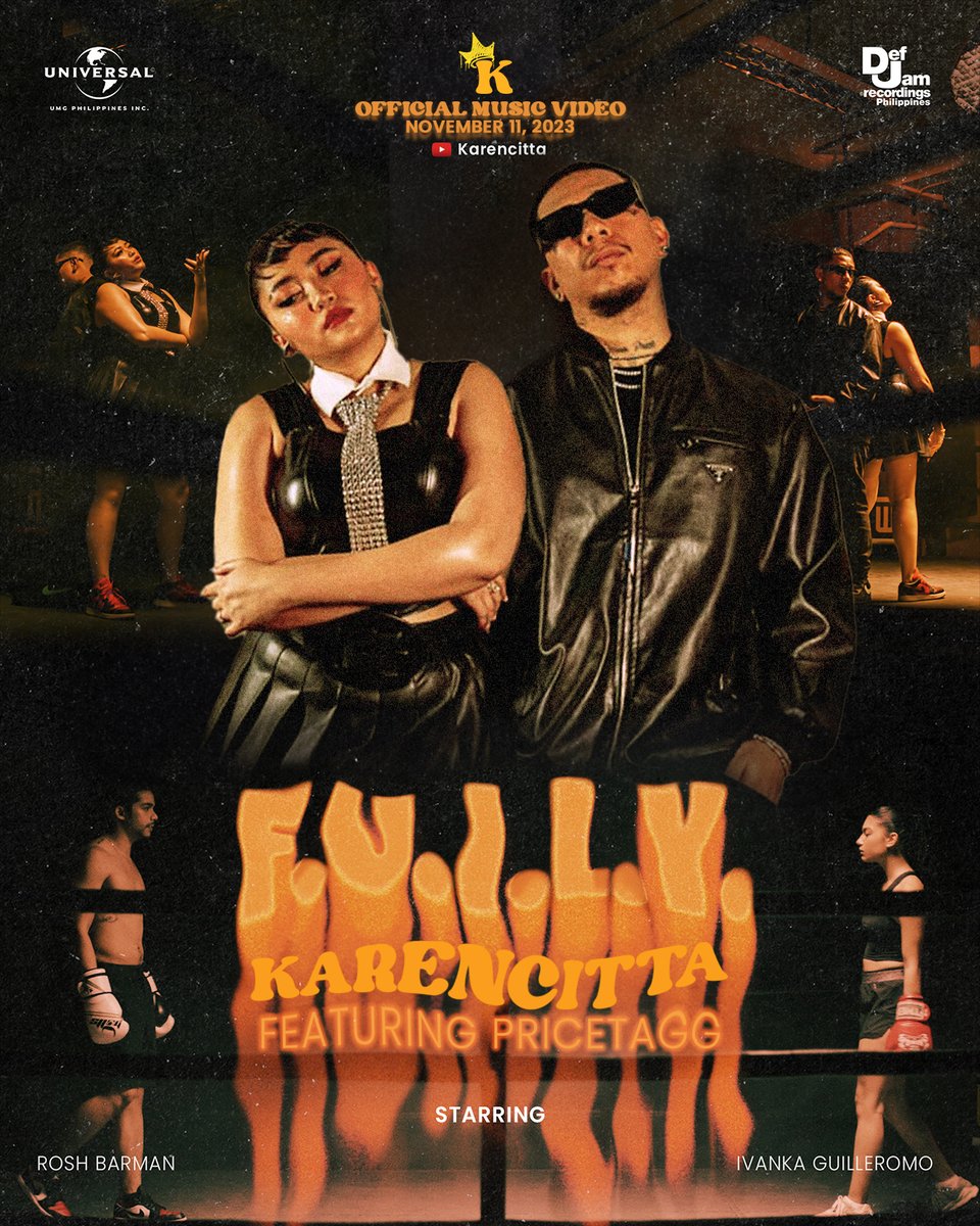 no more playing games 'cause #Karencitta ft. #Pricetagg's #FUILY Official Music Video comes out tomorrow at 6 PM 🖕🏻🫶 #Karencitta_FUILY

PREMIERE ▶ Karencitta.lnk.to/FUILYOfficialMV