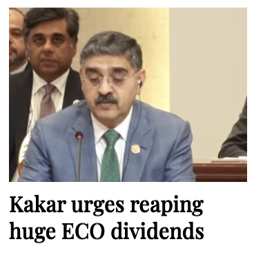 PakistaniRaven_'s tweet photo. If after nearly 40 years #ECO has absolutely nothing to show for it, what dividends is @anwaar_kakar conjuring up now that he thinks ECO will yield. Seems like @ForeignOfficePk's policy is to chase mirages and consider that an achievement https://t.co/ZtX1b6BcgI