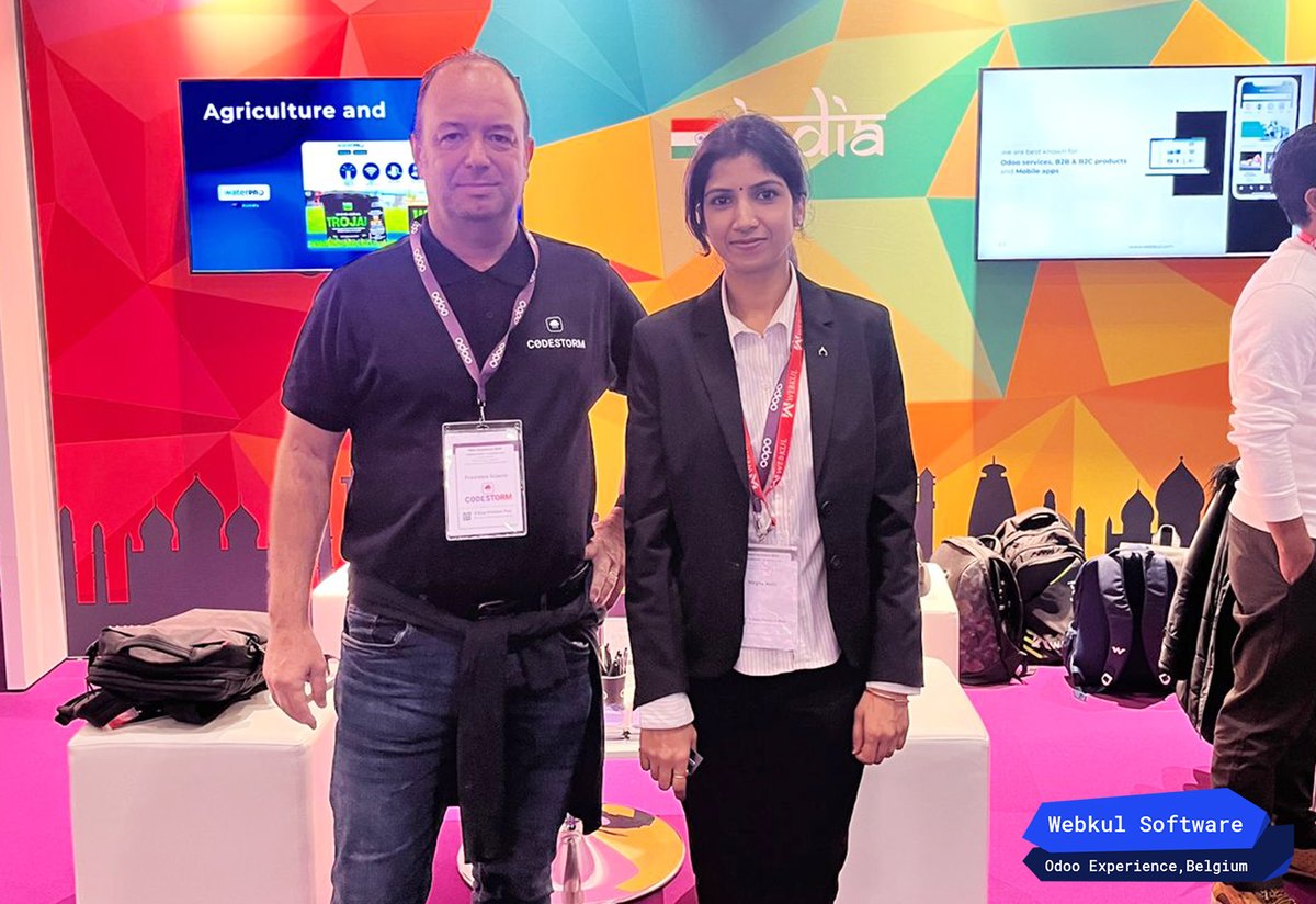 webkul's tweet photo. Met some great companies and brainstormed ideas and more with each other. Made some great connections and opportunities.
--Meet us at M1 Booth Hall 7 in Odoo Experience
#OdooExperience #WebkulTeam #belgium #lifeatwebkul #Odoo_17 https://t.co/jakXosvtXT