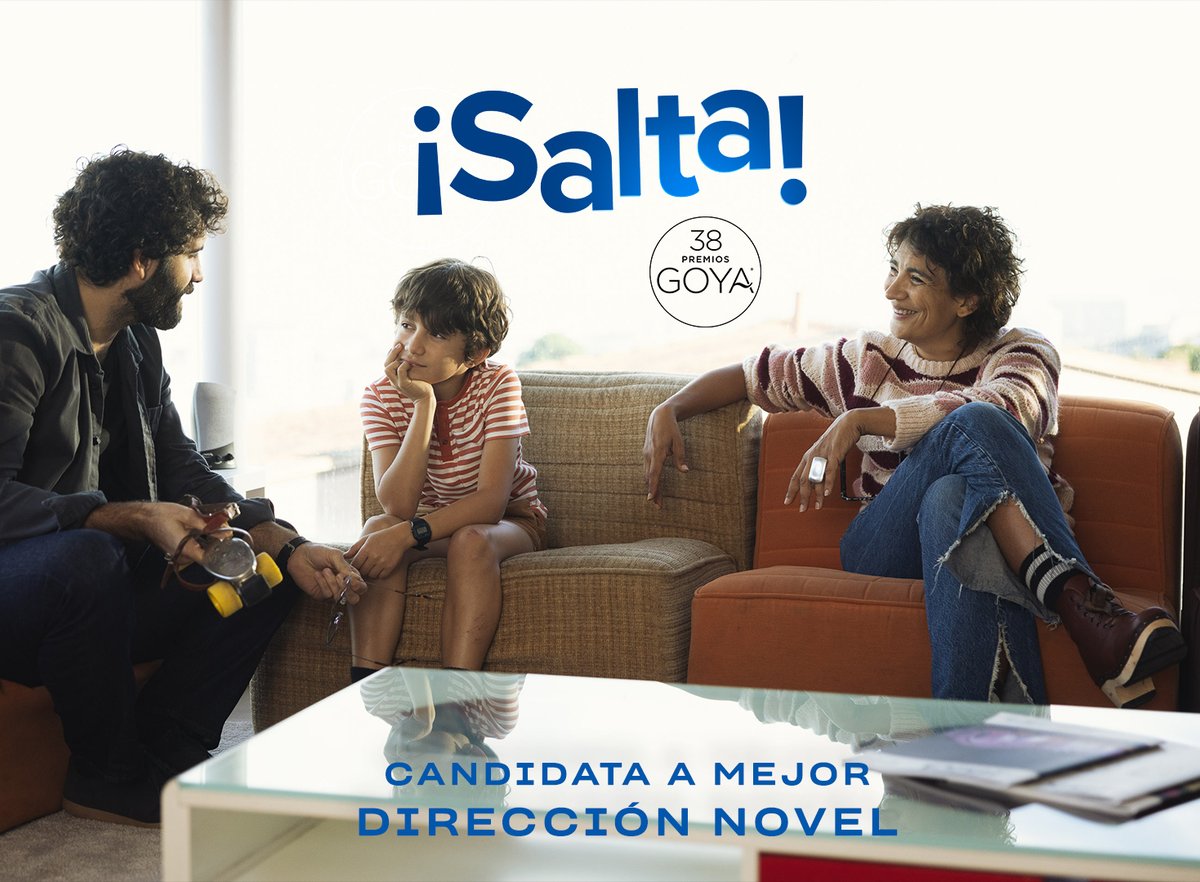 VacaFilms's tweet photo. 🎥 ¡Salta! @OsorioOlga
Candidata a Mejor Dirección Novel
#PremiosGoya2024 #Salta #38premiosgoya #Goya2024 #VacaFilms https://t.co/DrD1WFCL4d