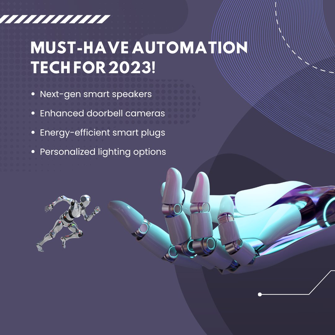 learnalearning's tweet image. Prep your home for 2023! 🌟 With next-gen smart speakers, efficient plugs, and advanced security, your home is future-ready! 💪

#AutomationTech #TechTrends #MustHaveTech #2023Tech #SmartAutomation #SmartHome