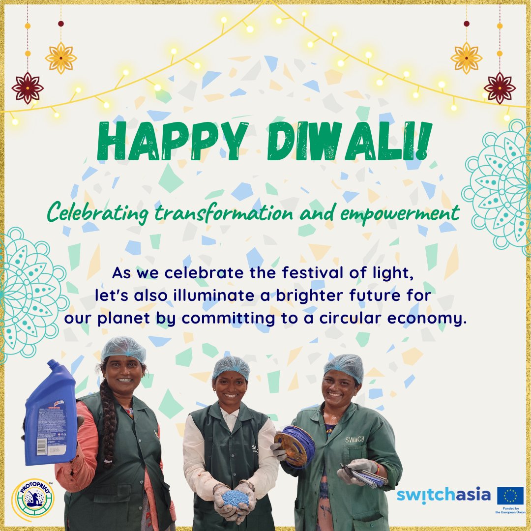 Happy Diwali!

#ProjectProtoprint #CircularEconomy #Wastepickers #Pune