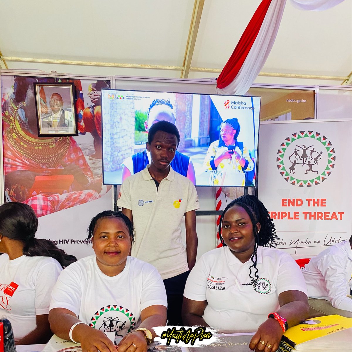 maisha_youth1's tweet photo. Young people in Kenya stepping up to face the triple threat head-on. Tackling climate change, education inequality, and health challenges. Let's amplify our voices, inspire change, and build a resilient future together.

#YouthLeadership 
#EndTripleThreatChallenge 
#MaishaYouth https://t.co/yO8Wc1a4YR