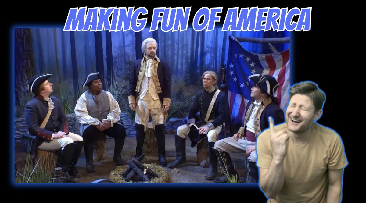 Washington's Plan | American Reacts | #Reaction #humor #SNL youtu.be/d_y-dgcsOLE?si… via <a href="/YouTube/">YouTube</a>