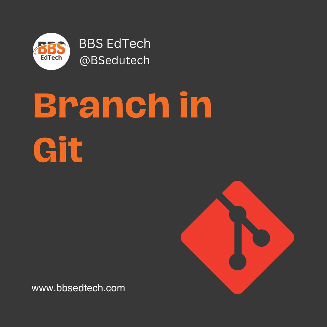 BSedutech's tweet image. "Branching out into new possibilities with Git – where ideas flourish, code evolves, and collaboration takes root. 🌱💻 #GitBranching #CodeInMotion #bbsedtech"