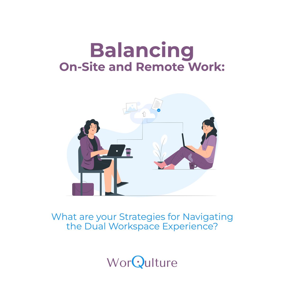 Embarking on the dual journey of on-site and remote work? 
Share your seasoned strategies for harmonizing both workspaces and thriving in the dynamic landscape of the modern professional realm.
#WorkplaceBalance #HybridWorkLife #CareerInsights