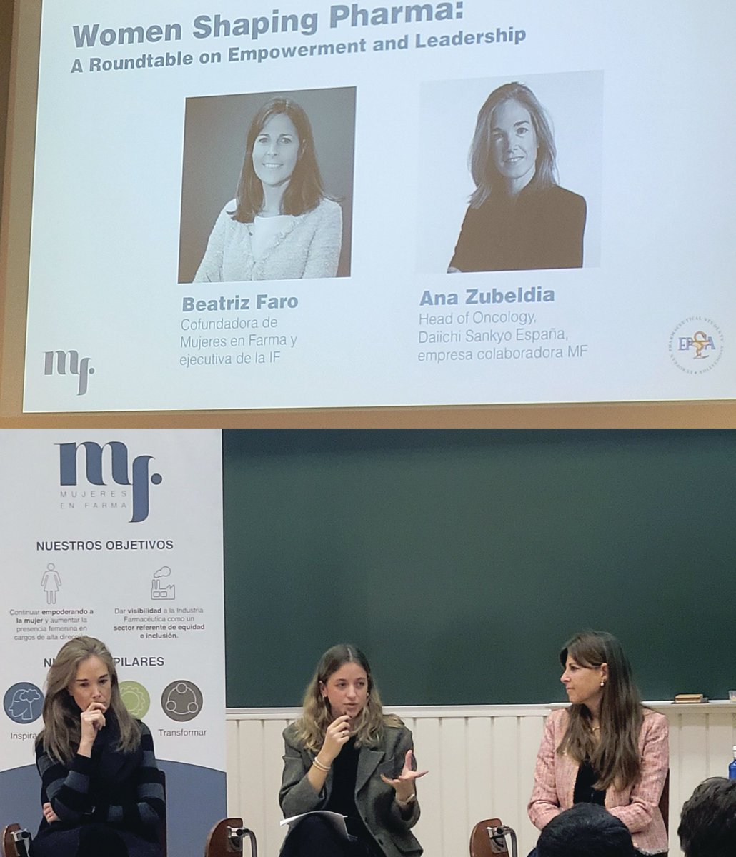 Alice DELARUELLE (@alice_anepf) on Twitter photo #19EPSAAA23 | Nouvelle journée, avec une table ronde, tournée sur la place de la femme dans le milieu pharmaceutique. #empowerment #leadership.
L'occasion pour moi d'assister aux témoignages et parcours inspirants de <a href="/mujeresenfarma/">Mujeres en Farma</a>
#EPSAAA23
<a href="/Pharma_ANEPF/">ANEPF Pharmacie</a> <a href="/EPSA_Online/">EPSA</a> #19EPSAAA23 | Nouvelle journée, avec une table ronde, tournée sur la place de la femme dans le milieu pharmaceutique. #empowerment #leadership.
L'occasion pour moi d'assister aux témoignages et parcours inspirants de <a href="/mujeresenfarma/">Mujeres en Farma</a>
#EPSAAA23
<a href="/Pharma_ANEPF/">ANEPF Pharmacie</a> <a href="/EPSA_Online/">EPSA</a>