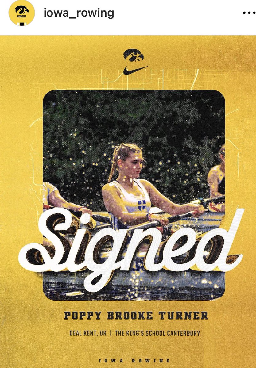 Congratulations to Poppy 👏🚣‍♀️🚣‍♀️ #kingssquad