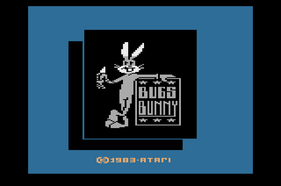 BuscandoElWarp's tweet photo. El juego del día:#BugsBunny (#Atari_2600)
Creador:#Atari 1983
Una buena propuesta para esta historia consola, Bugs ha invadido el huerto de Elmer tomando sus zanahorias, el sabueso encuentra a Bugs para que Elmer pueda cazarlo, Bugs debe escapar ocultándose en el hueco disponible https://t.co/FqJ768Kl5G