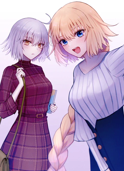 旅の途中礼装のWジャンヌ