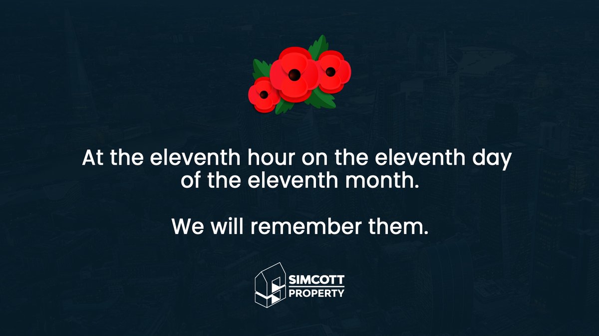 SimcottProperty's tweet photo. In remembrance. https://t.co/VIiDOpg0nK