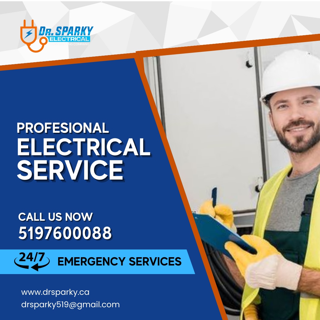 Your Source for Professional Electrical Service! At Dr. Sparky Electrical Contracting, we take pride in delivering top-notch expertise to meet all your electrical needs. 

Your safety is our priority. 

⚡🛠️ 

#ProfessionalElectricians #DrSparkyElectric