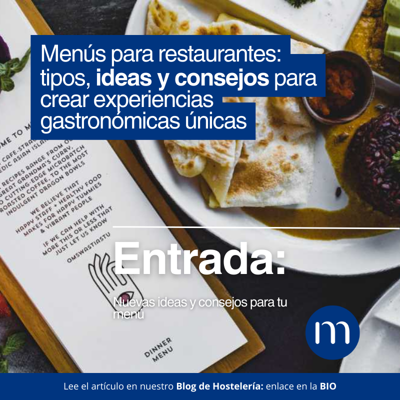 Te damos consejos de menús para restaurantes. Tipos, ideas y consejos para crear experiencias gastronómicas únicas.