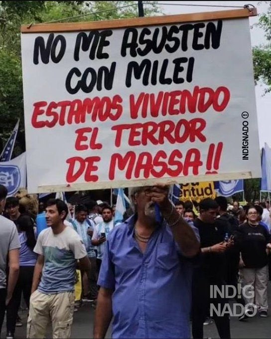 NikoRepitto's tweet image. Viví los últimos años  de Peron
Los 2 años de &quot;Isabelita&quot; (c/Lopez Rega)
20 años de K
Milei no me da miwdo,me da alivio !!!