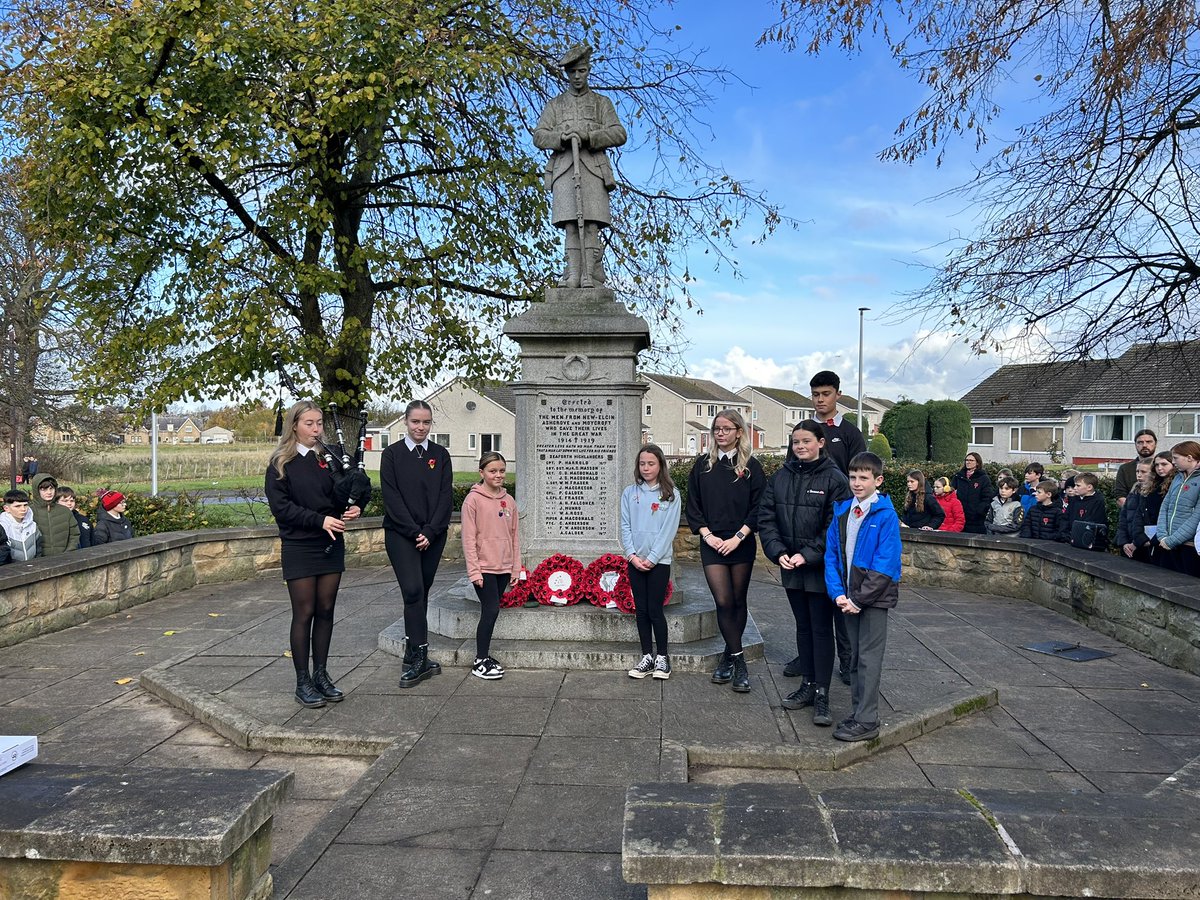 A super service from our P7 pupils and ASG colleagues. Well done to the P5/6 choir for supporting with such beautiful singing.