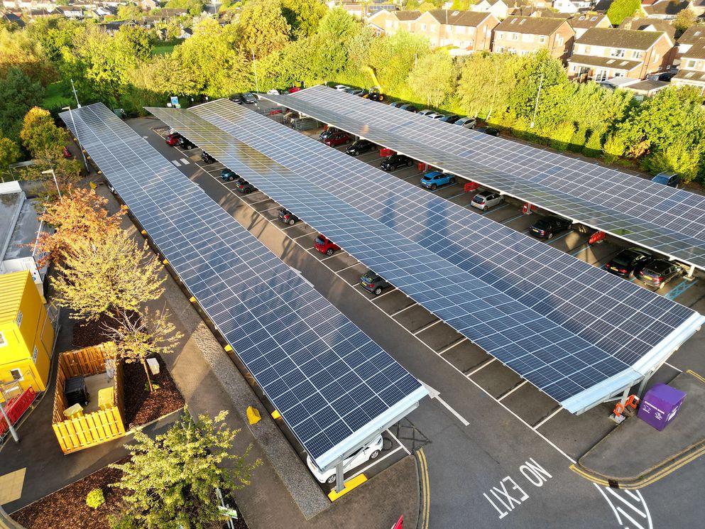 Leeds Teaching Hospitals moves closer to achieving net zero objectives with innovative solar canopy installation orlo.uk/dtmig