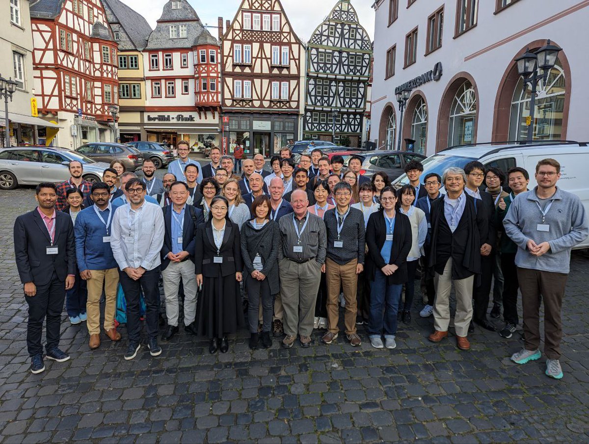 Mathias Senge (@mathiassenge) on Twitter photo Best conference in many years: Beilstein OC Symp. 2023 on 'π-Conjugated Molecules and Materials' #BeilsteinPiSystems2023. Super organization <a href="/BeilsteinInst/">Beilstein-Institut @beilstein-institut.bsky.social</a>, perfect speaker lineup with cutting edge science 🔥⚗️🧪by <a href="/CChiGroup/">Chunyan Chi</a> <a href="/KokeLab/">Aurelio Mateo-Alonso</a> sad it is over 😢😉
#BeilsteinPiSystems2023 Best conference in many years: Beilstein OC Symp. 2023 on 'π-Conjugated Molecules and Materials' #BeilsteinPiSystems2023. Super organization <a href="/BeilsteinInst/">Beilstein-Institut @beilstein-institut.bsky.social</a>, perfect speaker lineup with cutting edge science 🔥⚗️🧪by <a href="/CChiGroup/">Chunyan Chi</a> <a href="/KokeLab/">Aurelio Mateo-Alonso</a> sad it is over 😢😉
#BeilsteinPiSystems2023