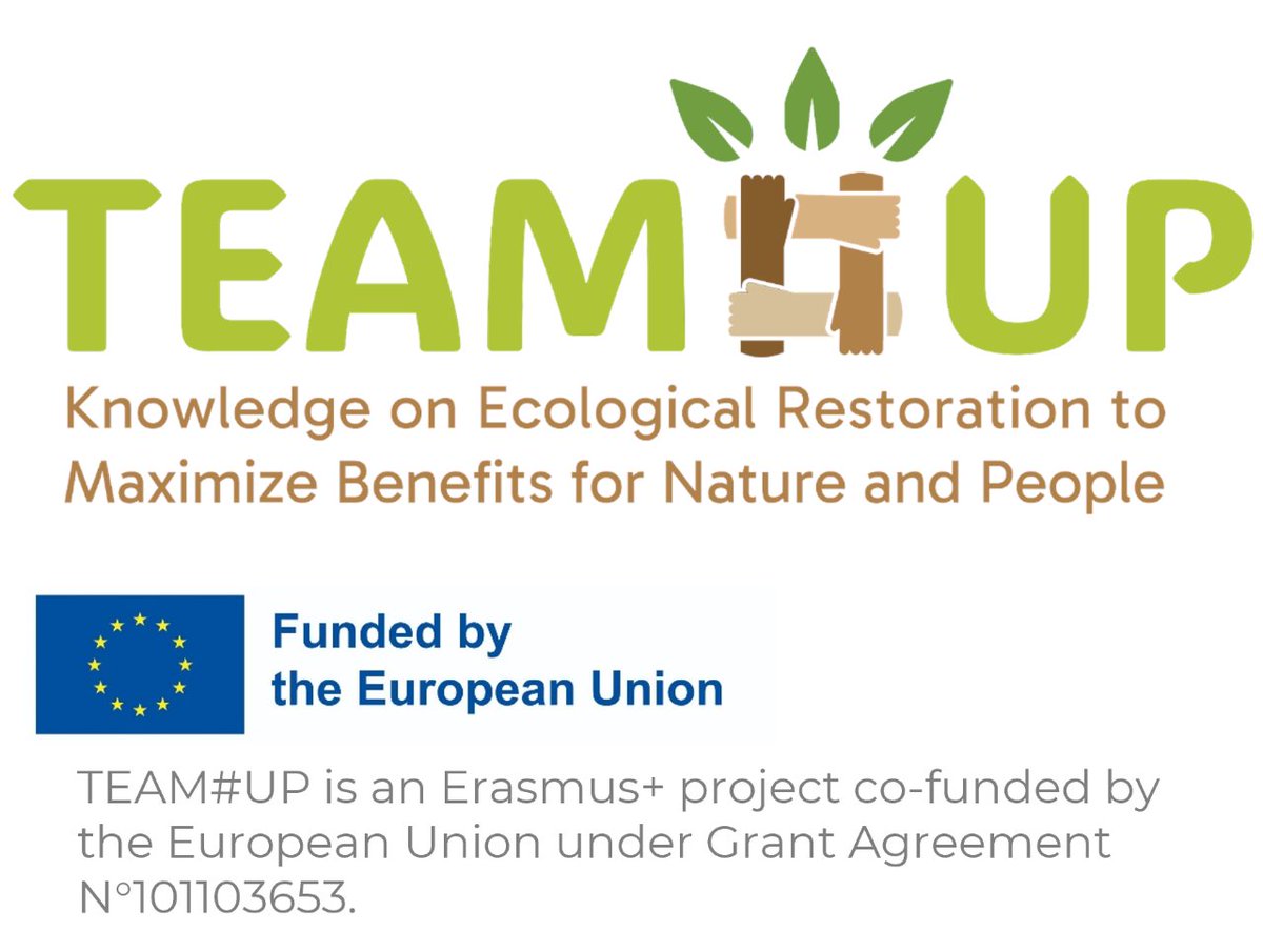 RestEcol_UA's tweet photo. ❗❗ 📣 📣 Ofrecemos un CONTRATO de +3 años personal técnico para colaborar con el proyecto del programa Erasmus+ TEAM#UP: Knowledge on Ecological Restoration to Maximize Benefits for Nature and People. https://t.co/PAZV8y0Ns5 https://t.co/aQ3nSiG1cI