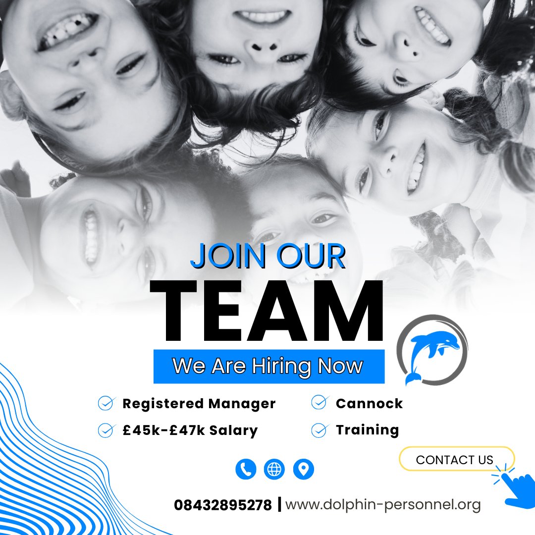 Lead with Purpose as a Registered Manager! 🌟

Location: Cannock, Staffordshire

Salary: £45,000 - £47,000

Job Type: Full-time

#RegisteredManager #ChildCareLeadership #MakeADifference #ApplyNow