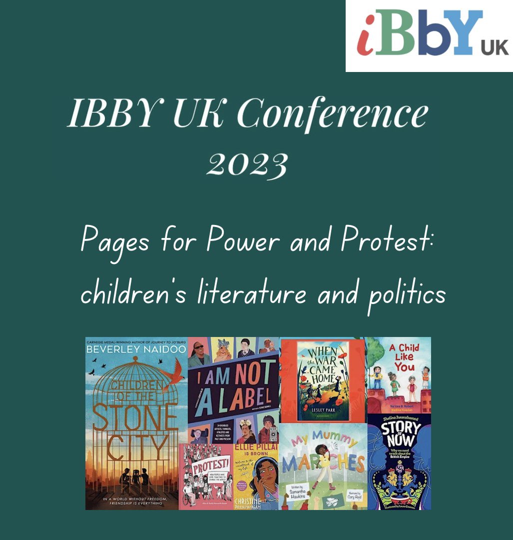 1/2 I am honoured to be speaking at the @ibbyuk conference discussing “Illustrated books on Protest and Empowerment” with @emilyhb & @CoryReidDesign Tickets available here: eventbrite.com/e/pages-for-po…