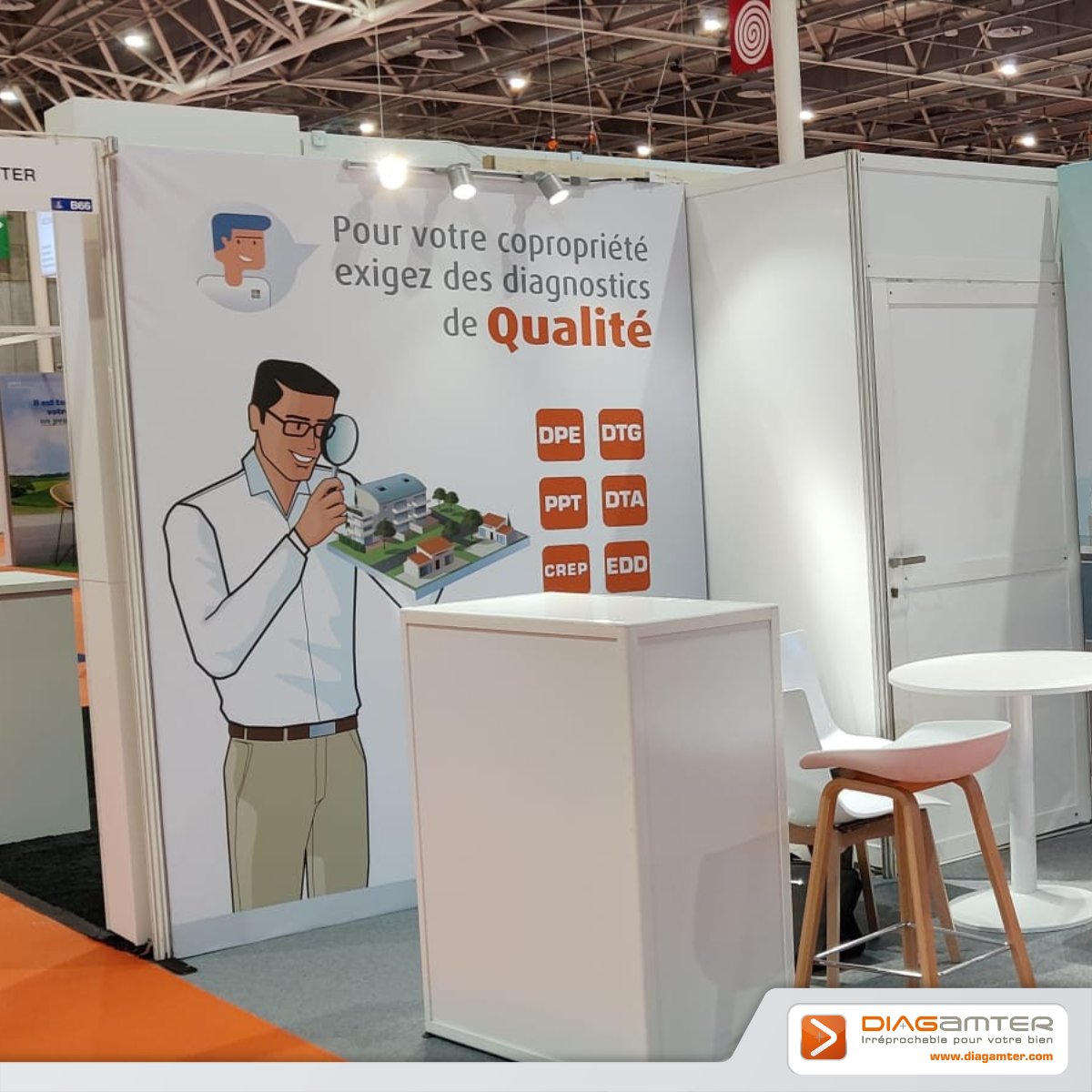 Diagamter's tweet photo. 🎬 Clap de fin pour notre équipe présente au @saloncopro, retour en images sur ces deux jours. #Copro #Immobilier @hbuzycazaux @heaulmeo @jlouiskersach https://t.co/1ehZeJlqfG