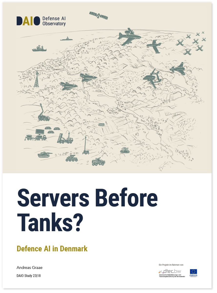 Servers Before Tanks? - <a href="/aigraae/">Andreas Graae</a> | <a href="/Defense_AIO/">Defense AI Observatory</a>
Defence #AI in Denmark

defenseai.eu/english