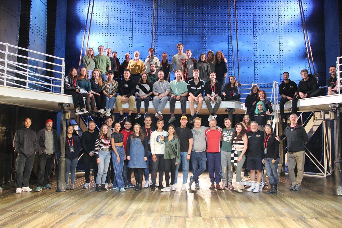 The BEST time. <a href="/TitanicOnTour/">Titanic The Musical</a> has my heart🚢🍀