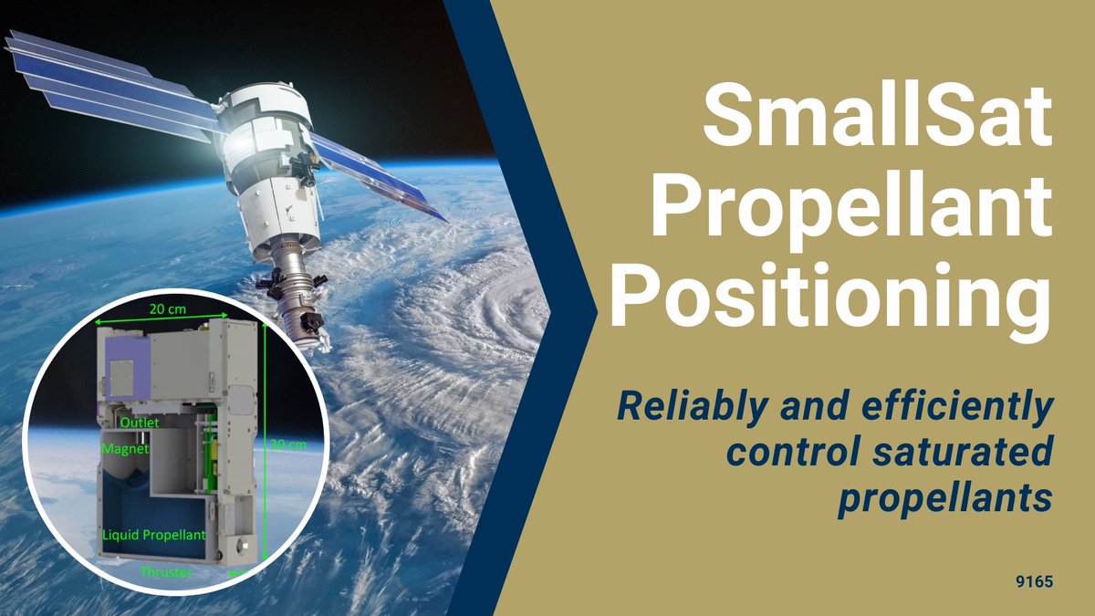 GaTechOTL's tweet image. #AvailableForLicensing: Three small, lightweight, energy-efficient #SmallSatPropellantManagement devices offer reliable and efficient control of #saturatedpropellants to outperform current fluid management technology. @GTaerospace #smallsat
ow.ly/3RJe50PEr1W