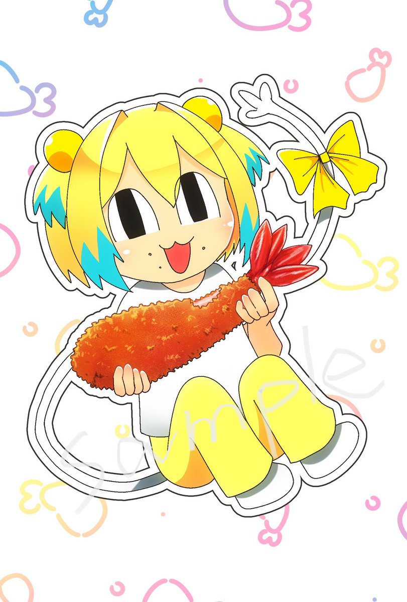 おまけのポストカードイラストです
可愛いですね 