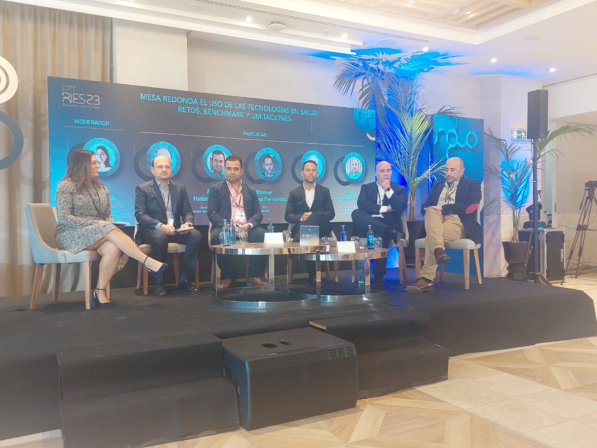 🗣️El Dr. Abdel Hakim participa com a ponent a la taula rodona “El uso de las tecnologías en salud: retos, benchmark y limitaciones” del #RIES, el fòrum internacional de referència per abordar els reptes de l’ecosistema de la salut.