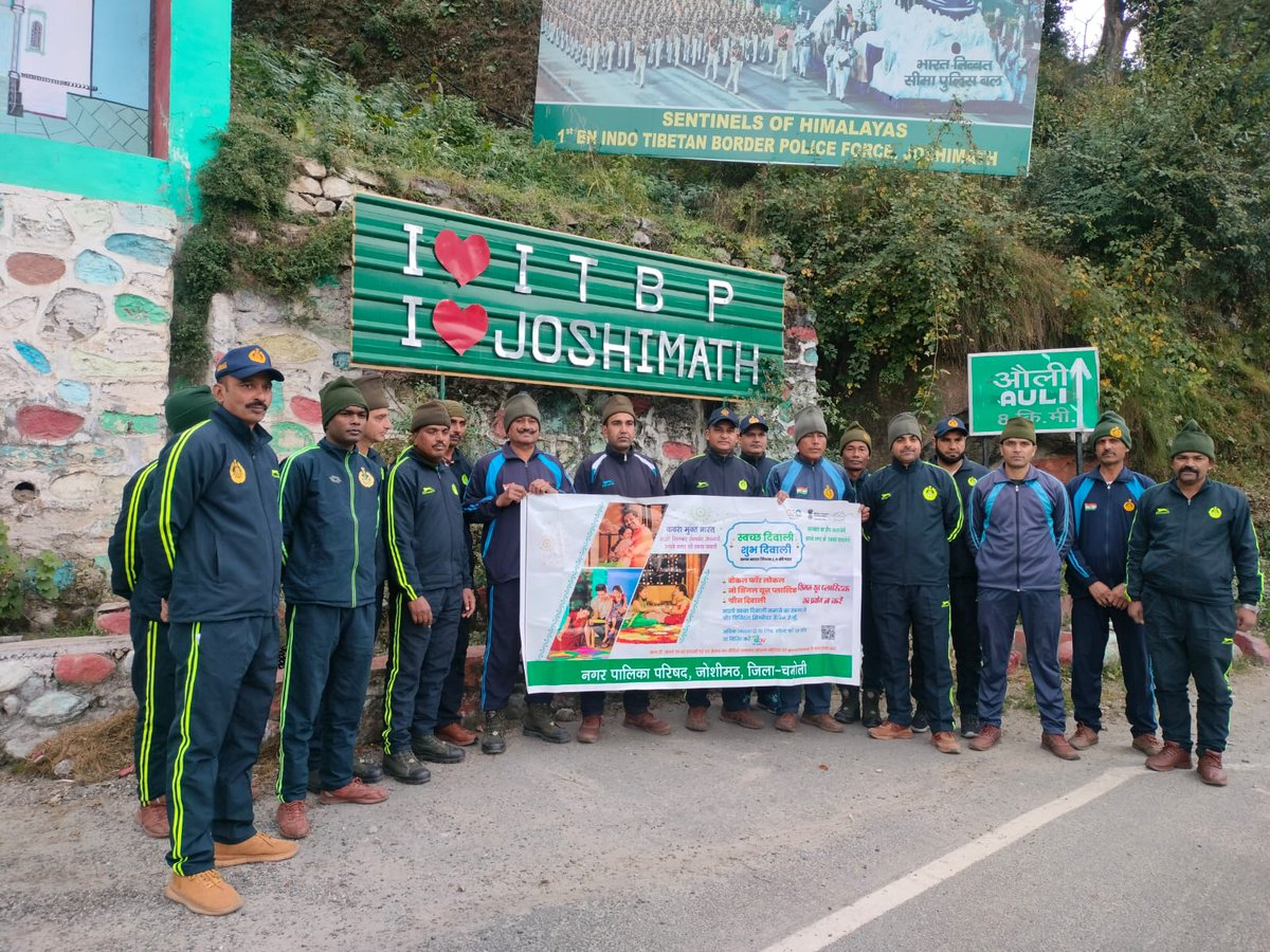 JoshimathP's tweet photo. Use of eco-friendly Local Products
No to Single use Plastic
Clean and green Diwali
#SwachhDiwali
#CleanUK
#CleanJoshimath
@SwachhBharatGov
@MoHUA_India https://t.co/zP0PnVDeKG