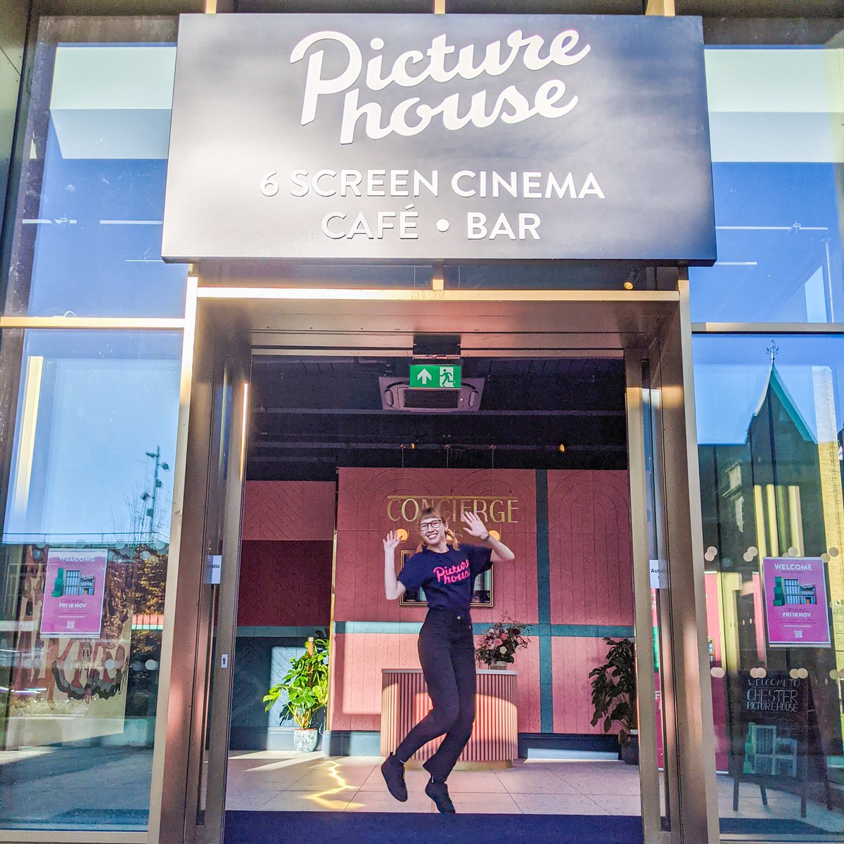 Chester_PH's tweet photo. π And we're open! π
Chester Picturehouse is opening it's doors for the FIRST time, and you're invited to be part of the magic! β¨
Use the hashtag #picturehousechester and share your Picturehouse moments! We can't wait to see your excitement and cinematic joy! π€³ https://t.co/IcI7ZWdJPX