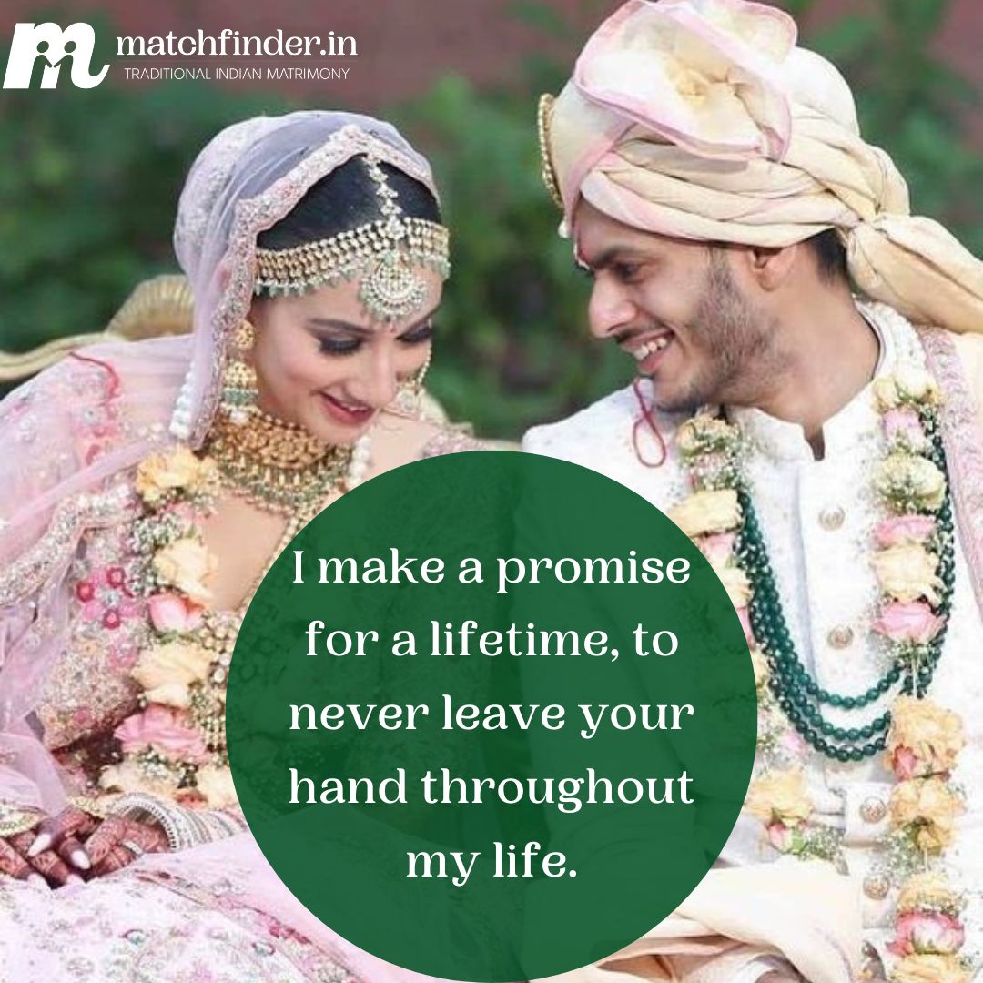 matchfinderin's tweet photo. "I make a promise for a lifetime, to never leave your hand throughout my life", find your loving partner on https://t.co/NyARAGDQ2Y
.
.
.
#matchfinder #matrimony #onlinematrimony #marriagegoals #marriagequotes #indianwedding https://t.co/akuU2d27aG
