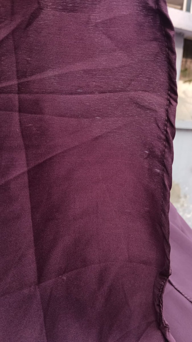 MahimaG59989871's tweet photo. The dress received was already slightly damaged the fabric was slightly stretched but on return I was told it can’t be picked up because all products go through quality check and delivery of a damaged product is not possible.  Really disappointed by Myntra. @myntra @MyntraSupport https://t.co/4vudA3SR0X