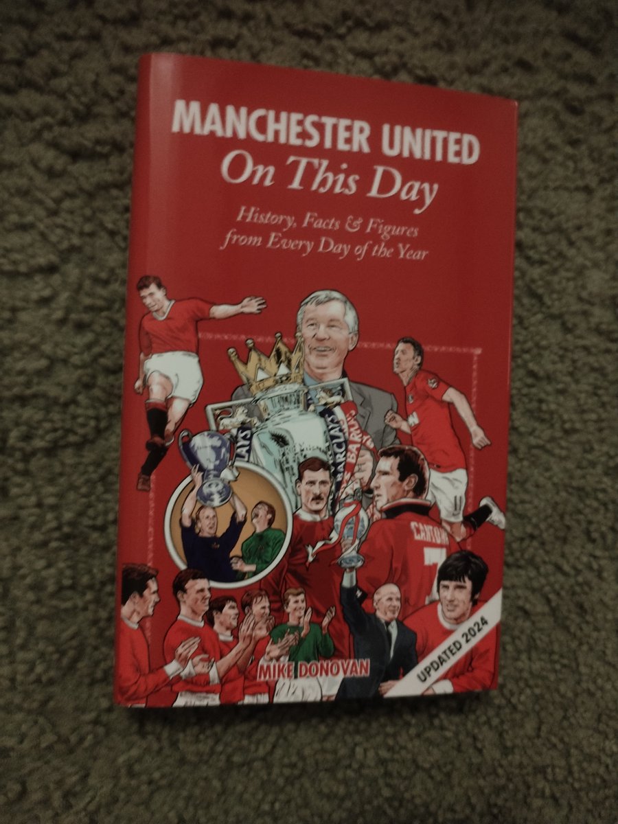 MikeDon97568290's tweet photo. My Manchester United On This Day book on Pitch has been updated and re-published. https://t.co/5QYavvmtab