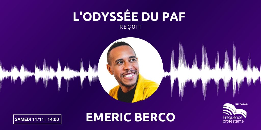 🎙️ Itinéraire d'un passionné de radio 

Rendez-vous demain à 14h sur <a href="/FrProtestante/">FrequenceProtestante</a> pour écoutez l'Odyssée de <a href="/Mrik/">emeric berco</a> , animateur sur <a href="/SkyrockFM/">Skyrock FM</a> et <a href="/Skyrock_PLM/">Skyrock PLM</a> 

Au programme : retour sur son parcours et sa passion de la radio

📻100.7 FM / DAB+ (Paris)
▶️ frequenceprotestante.com/live/
