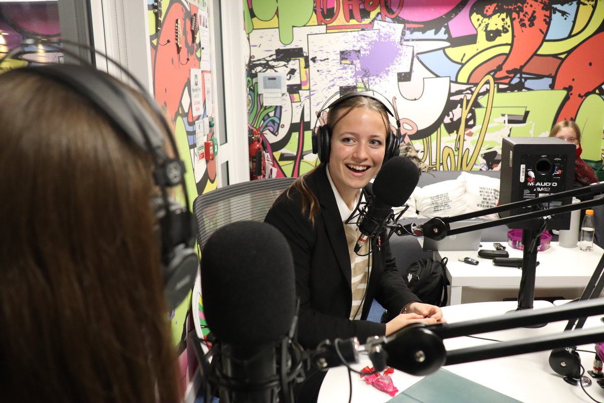 PipersSixthForm's tweet image. We welcomed prospective #PipersSixthForm Students to our Open Evening last night. It was a wonderfully informative few hours  - our existing Sixth Form Students hosted a #PipersRadio show all about Sixth Form life and what to expect from further study at Pipers.  #PipersInspire