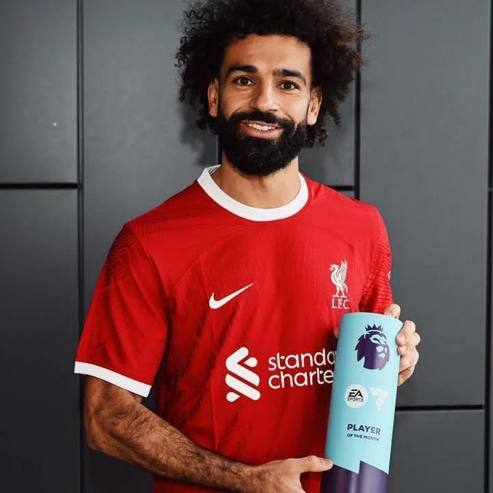 Mo Salah has been named the Premier League’s Player of the Month for October. 👏