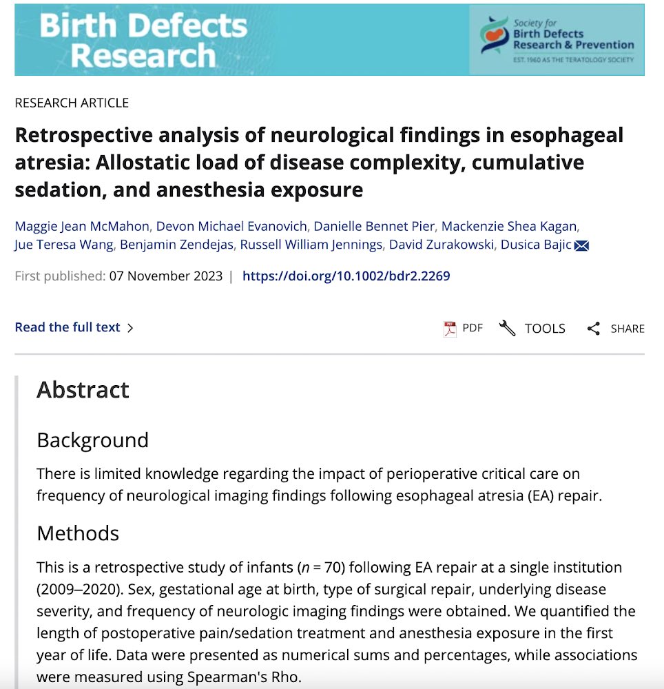 So excited to share this recent publication! Check it out here: doi.org/10.1002/bdr2.2…