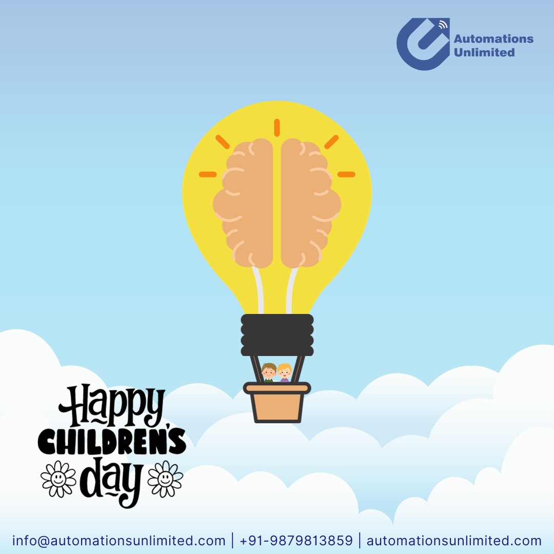 Happy Children's Day! 

Today, we celebrate the boundless spirit of youth and imagination. At Automations Unlimited, we believe in nurturing creativity and providing safe environments for children.  🏡🏢🌟🔒   

#childrensday #smarthome #homeautomation #automationsunlimited