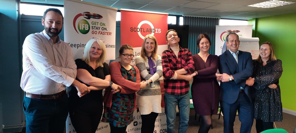 IFB_LTD's tweet photo. Thank you @ScotlandIS, for bringing not one, not two, but 3!! fantastic events to #Aberdeen and our #TeamIFB was delighted to host these events here at @IFB 𝐇𝐐.
Being part of the NorthEast Tech & ITMSP community is cool!
#networking #ITMS #womenincyber https://t.co/VPxCD0preq