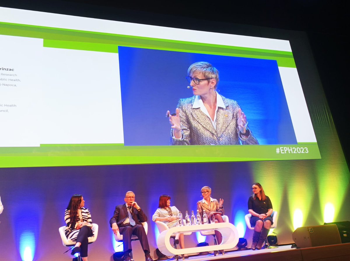 EPHA_EU's tweet photo. For @milkasklvc the missing part of the session on #OneHealth workforce at the European Public Health Conference is urgency.
The #AMR challenge and planetary health demand much greater urgency.
#EPHC23 https://t.co/SyDaq3615c