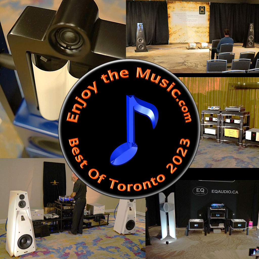 Best Of Toronto Audiofest 2023 Awards
EnjoyTheMusic.com/Toronto_Audiof…

#TorontoAudiofest2023 #BlissAcoustics #CardasAudio #EonArt #OracleAudio #GershmanAcoustics #AcoraAcoustics #EQAudioVideo #WynnAudio #KarenAcoustics #TIDAL #CorbysAudio #CoherentAudio #BaetisAudio #EnjoyTheMusic